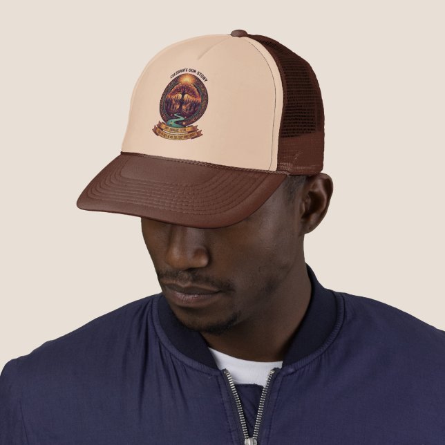 Casquette Celebrate Our Story Legacy Foam Trucker Hat (En situation)