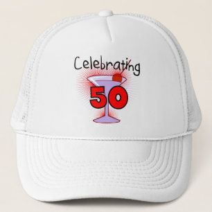 Casquette Célébration de 50 t-shirts et cadeaux