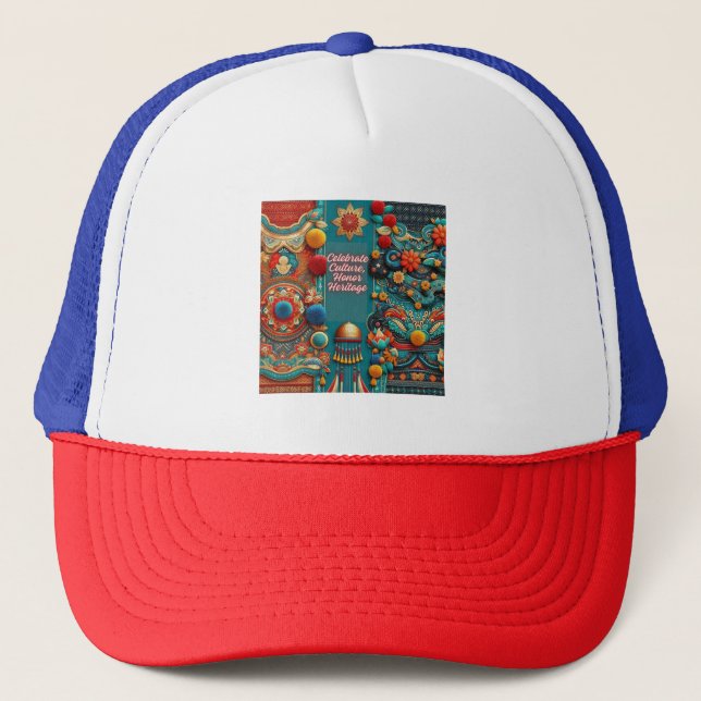 Casquette Célébrer la culture, honorer le patrimoine (Devant)