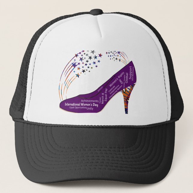 Casquette Célébrer la Journée internationale de la femme (Devant)