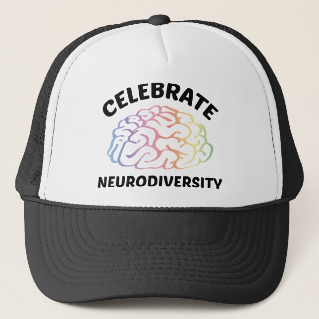 Casquette Célébrer la neurodiversité (Devant)