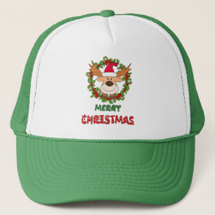 Casquette Cerf de Noël