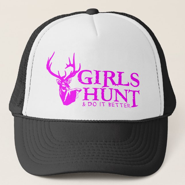 CASQUETTE CERFS COMMUNS DE CHASSE À FILLES (Devant)
