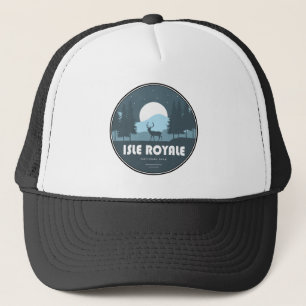 Casquette Cerfs du parc national de l'Isle Royale