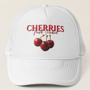 Casquette Cerises fraîchement cueillies 