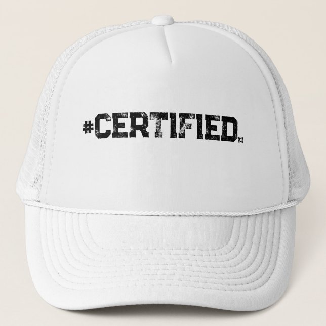 CASQUETTE #CERTIFIÉ (Devant)