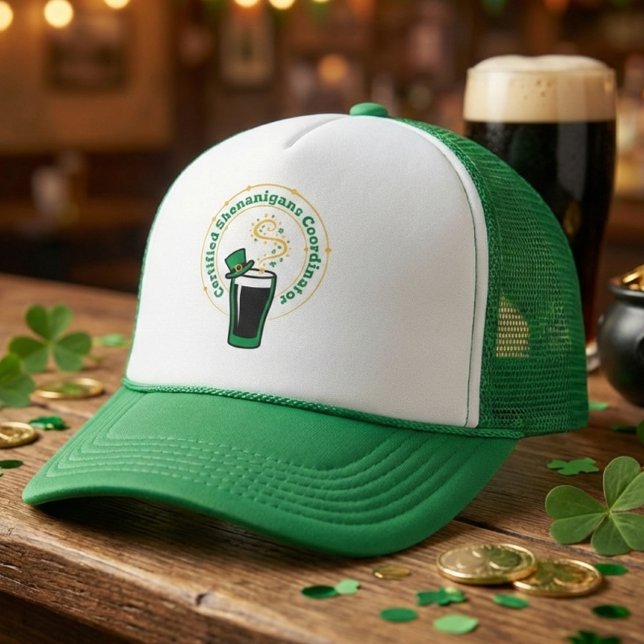 Casquette Certified Shenanigans Coordinator Matching Group (Créateur téléchargé)