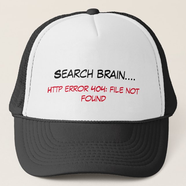 Casquette Cerveau de recherche (Devant)