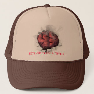 Casquette Cerveau sur le feu, ACTIVITÉ CÉRÉBRALE INTENSE !