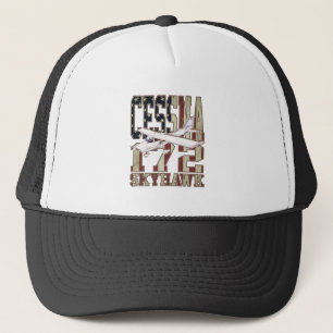 Casquette Cessna 172 Skyhawk avec drapeau Vintage des États-