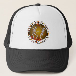 Casquette C'est la saison Happy Skeletons