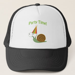 Casquette C'est l'heure de la fête ! Escargot