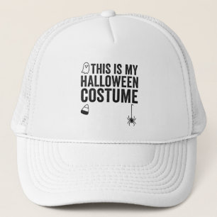 Casquette C'est mon costume d'Halloween Drôle de fantôme ara
