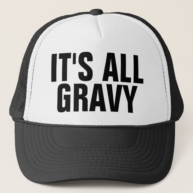 Casquette C'est toute la sauce au jus (Devant)