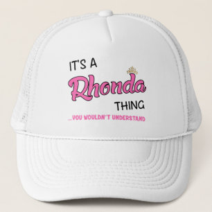 Casquette C'est un Rhonda que tu ne comprendrais pas