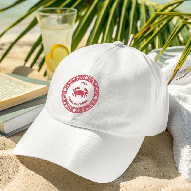 CASQUETTE C'EST UNE CHOSE DE MARYLAND (CRABS) (Créateur téléchargé)