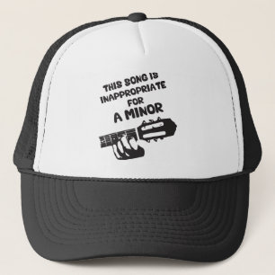 Casquette Cette Chanson Est Inappropriée Pour Un Mineur