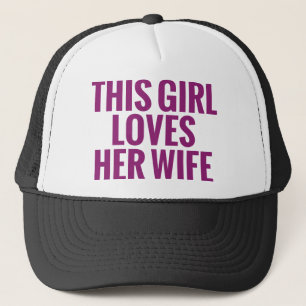 Casquette Cette fille aime son épouse
