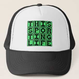 Casquette Cette vie sportive, loisirs