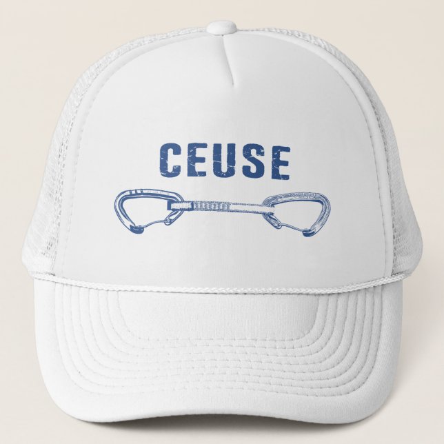 Casquette Ceuse France Rock Escalade Quickdraw (Devant)