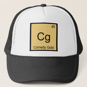 Casquette Cg - Chemise du symbole de l'élément de chimie Com