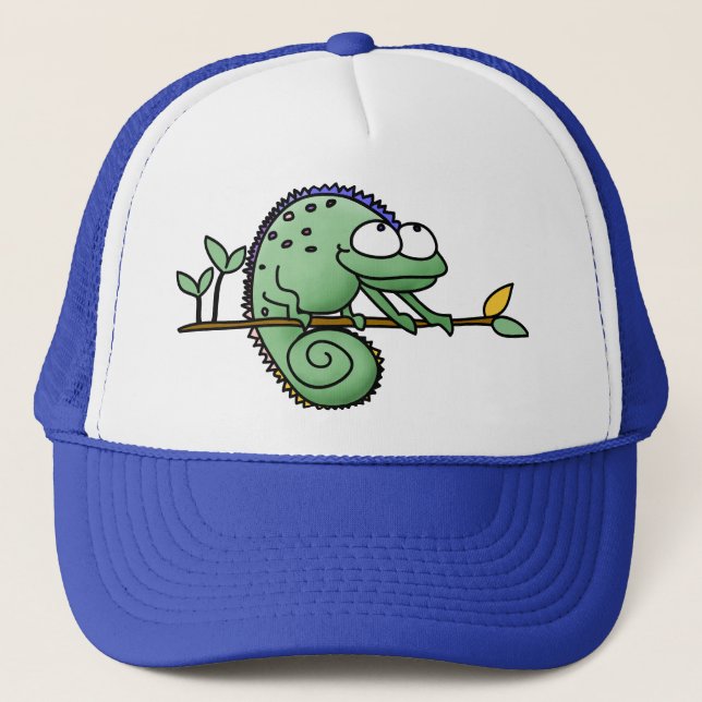 Casquette Chameleon Cute Funny (Devant)