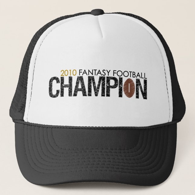 Casquette champion 2010 du football d'imaginaire (Devant)