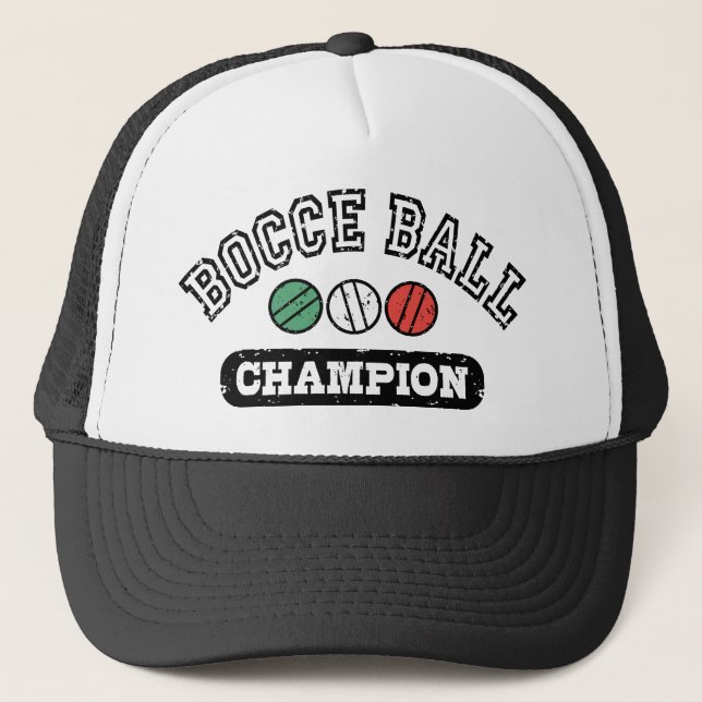 Casquette Champion de Bocce Ball (Devant)