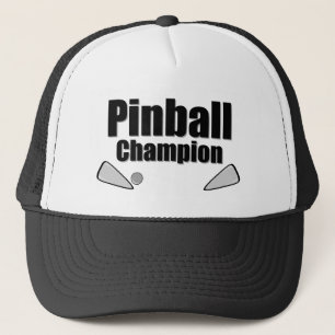 Casquette Champion de Pinball