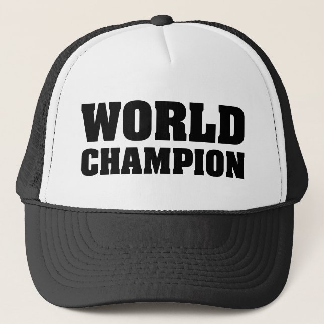 Casquette Champion du monde (Devant)