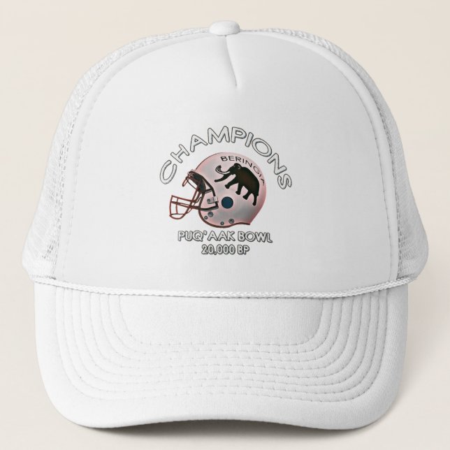 Casquette Championnat de bol de l'Université de Beringia Puq (Devant)