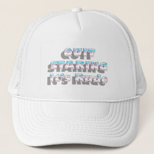 Casquette Changez de sexe la fierté, regarder stoppé il es