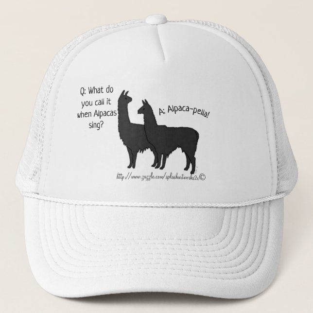 Casquette "Chanter Alpaca's" (Devant)