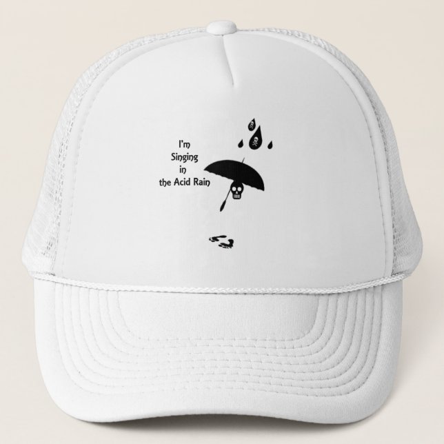 Casquette Chanter Dans La Pluie Acide (Devant)