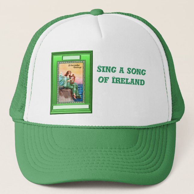 Casquette Chantez une chanson de l'Irlande (Devant)