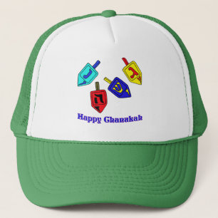 Casquette Chanukah Dreidels