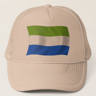Casquette Chapeau au drapeau de la Sierra Leone