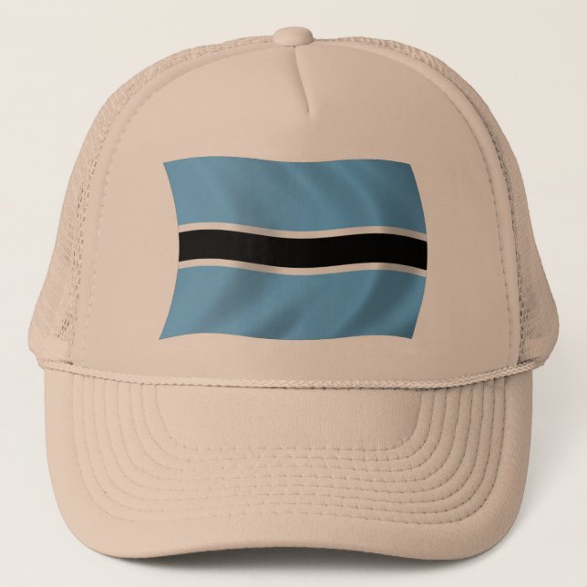 Casquette Chapeau au drapeau du Botswana (Devant)