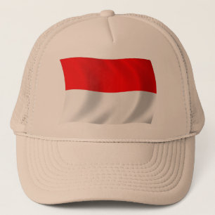 Casquette Chapeau au drapeau indonésien