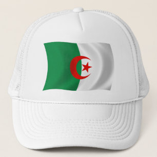 Casquette Chapeau avec drapeau algérien