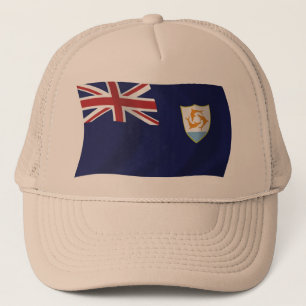 Casquette Chapeau avec Drapeau d'Anguilla