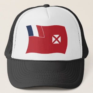 Casquette Chapeau avec Drapeau de Wallis et Futuna