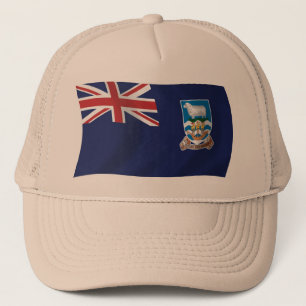 Casquette Chapeau avec Drapeau des Îles Malouines