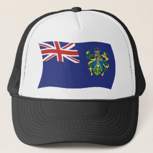 Casquette Chapeau avec drapeau des îles Pitcairn