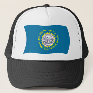 Casquette Chapeau avec drapeau du Dakota du Sud