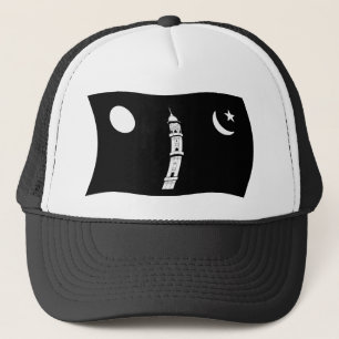 Casquette Chapeau avec drapeau du mouvement Ahmadiyya