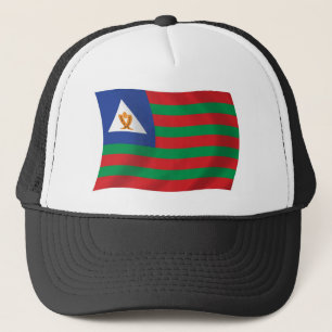 Casquette Chapeau avec drapeau tribal Bubi