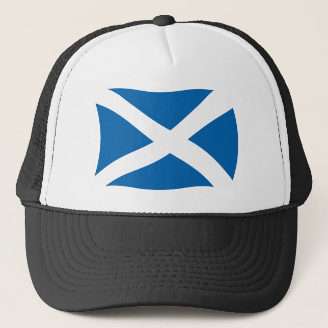 Casquette Chapeau avec le drapeau de l'Écosse (Devant)