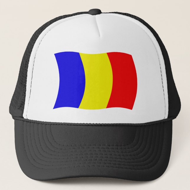 Casquette Chapeau avec le drapeau du Tchad (Devant)