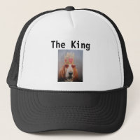 Chapeau avec roi basset hound